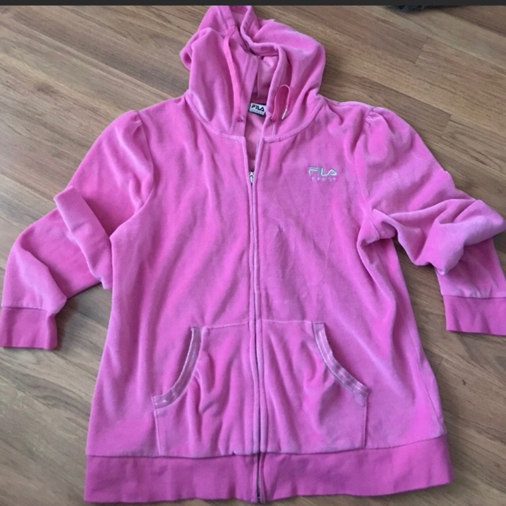 Fila Pink Hoodie XL
